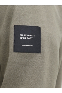 Jack and Jones JJCLEVELAND SWEAT CREW NECK LN vetiver
