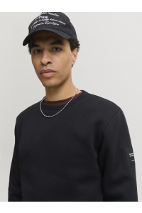 Jack and Jones JJCLEVELAND SWEAT CREW NECK LN black