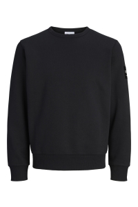 Jack and Jones JJCLEVELAND SWEAT CREW NECK LN black
