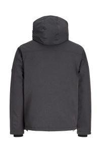 JJEPETER JACKET dark grey melange/melange