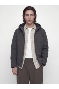 JJEPETER JACKET dark grey melange/melange