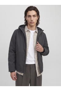JJEPETER JACKET dark grey melange/melange