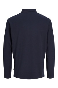 Jack and Jones JPRBLAETHAN LS ZIP POLO night sky