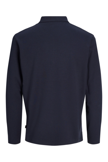 Jack and Jones  JPRBLAETHAN LS ZIP POLO