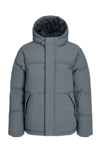 Jack and Jones boys JJESOHO PUFFER HOOD AW26 SN JNR turbulence