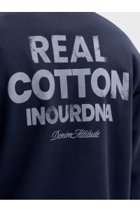 JJEDOVER GRAPHIC SWEAT CREW SN navy blazer
