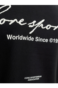 Jack and Jones JCODUST SCRIPT SWEAT CREW NECK black