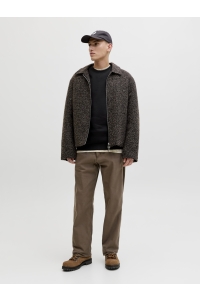 Jack and Jones JCODUST SCRIPT SWEAT CREW NECK black