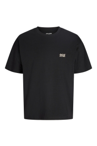 Jack and Jones boys JJECOLTON TEE SS CREW NECK SN JNR black