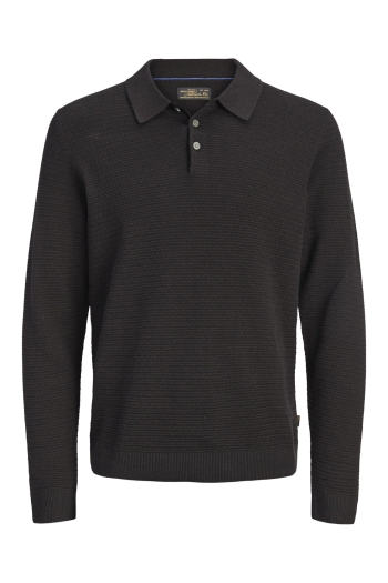 Jack and Jones  JPRBLURILEY KNIT POLO LS