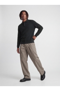 Jack and Jones JPRBLURILEY KNIT POLO LS scarab/twist
