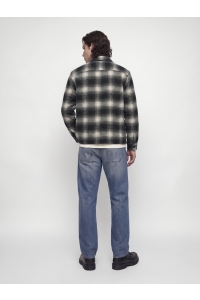 JJESOHO OLLIE OVERSHIRT LS SN asphalt/check