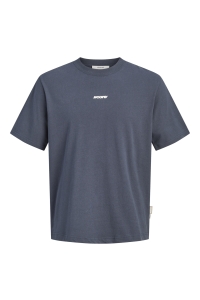 Jack and Jones JCOCLUB BACK SCRIPT TEE SS CREW NEC: outer space