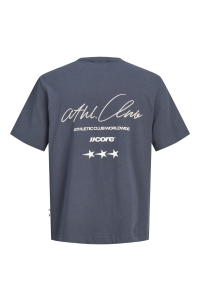 Jack and Jones JCOCLUB BACK SCRIPT TEE SS CREW NEC: outer space