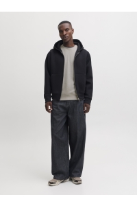 Jack and Jones JCOFUSION WAFFLE BRAND SWEAT CREW N: dove