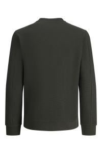 Jack and Jones JCOFUSION WAFFLE BRAND SWEAT CREW N: peat