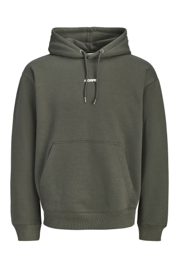 Jack and Jones  JCOCLUB BACK SCRIPT PRINT SWEAT HOO: