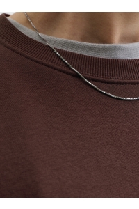 JJEACE SWEAT CREW NECK NOOS bitter chocolate
