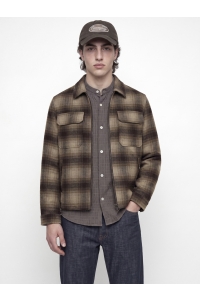 Jack and Jones JPRBLUWAKEFIELD WOOL BLEND JACKET S: plaza taupe/check