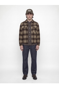Jack and Jones JPRBLUWAKEFIELD WOOL BLEND JACKET S: plaza taupe/check