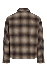 Jack and Jones JPRBLUWAKEFIELD WOOL BLEND JACKET S: plaza taupe/check