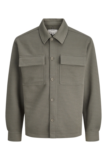 Jack and Jones  JCOFUSION JERSEY WAFFLE OVERSHIRT