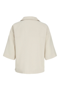 Jack and Jones JXGLOBAL WAFFLE 3/4 RESORT SHIRT WV: moonbeam