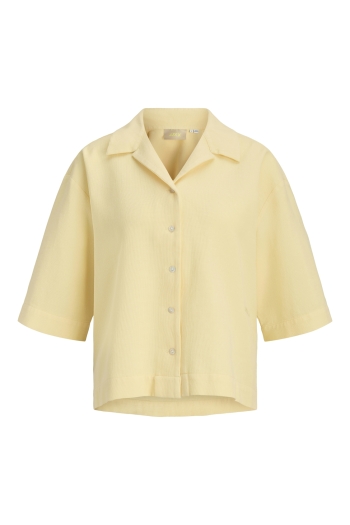 Jack and Jones  JXGLOBAL WAFFLE 3/4 RESORT SHIRT WV: