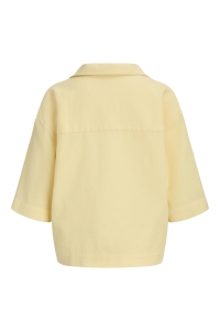 Jack and Jones JXGLOBAL WAFFLE 3/4 RESORT SHIRT WV: sunlight