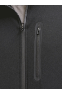 Jack and Jones JCOFUSION SWEAT FULL ZIP HOOD black