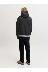Jack and Jones JCOFUSION SWEAT FULL ZIP HOOD black