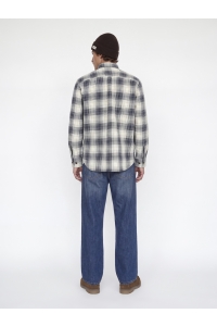 Jack and Jones JPRBLUIVY CHECK L/S OVERSHIRT SN dark navy
