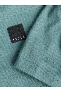 Jack and Jones JCONEW PUFFER POLO SS CREW NECK SMU north atlantic/structure