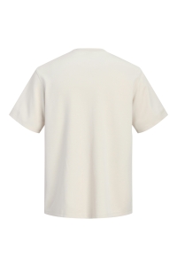 Jack and Jones JCOSPONGYTEE SS CREW NECK SMU moonbeam/set with shorts