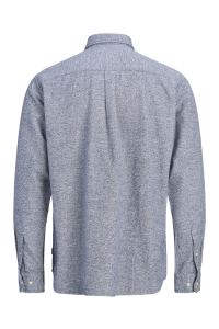 Jack and Jones JPRBLUHARVEY TWILL SOLID L/S SHIRT : dark navy