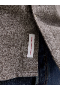 Jack and Jones JPRBLUHARVEY TWILL SOLID L/S SHIRT : hot fudge