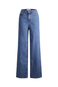 Jack and Jones JXTOKYO WIDE MR6002 DNM GRL BN blue denim/mid blue