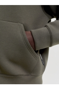 Jack and Jones JCOLEGACY SWEAT SCUBA ZIP HOOD NOOS peat