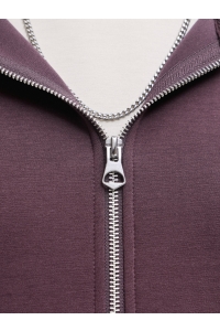 Jack and Jones JCOLEGACY SWEAT SCUBA ZIP HOOD NOOS fudge