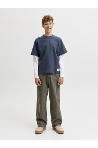 Jack and Jones boys JCOECHO DOUBLE LAYERED SWEAT CN JNR outer space