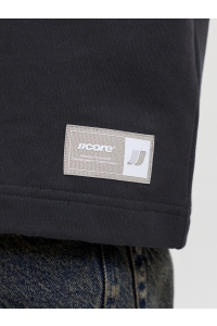 Jack and Jones boys JCOECHO DOUBLE LAYERED SWEAT CN JNR black