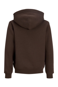 Jack and Jones JORNORREBRO FRONT SWEAT ZIP HOOD JN: java