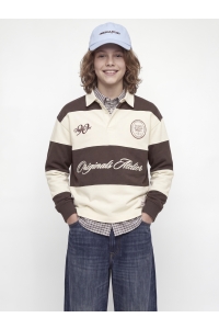 Jack and Jones JORSALAMANCO RUGBY POLO JNR java