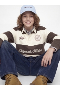 Jack and Jones JORSALAMANCO RUGBY POLO JNR java