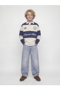 Jack and Jones JORSALAMANCO RUGBY POLO JNR crown blue