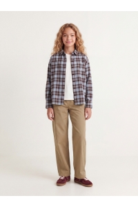 Jack and Jones JXJAMIE CHECK FLANNEL SHIRT WVN SN : skyway/checks