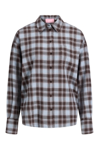 Jack and Jones JXJAMIE CHECK FLANNEL SHIRT WVN SN : skyway/checks