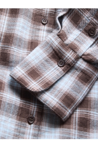 Jack and Jones JXJAMIE CHECK FLANNEL SHIRT WVN SN : skyway/checks