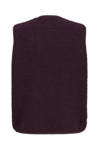 Jack and Jones JXVERA TEDDY VEST OTW GRL SN winetasting