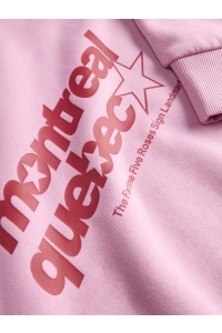 Jack and Jones JXMERLE SHORT LS CREW SWT LN NOOS G: orchid smoke/motreal quebec
